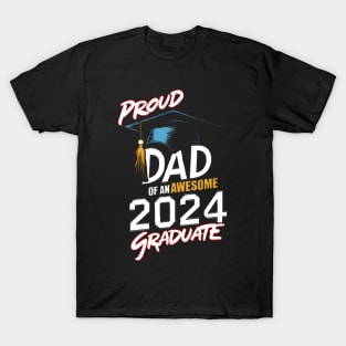 Graduate 2024 proud dad T-Shirt